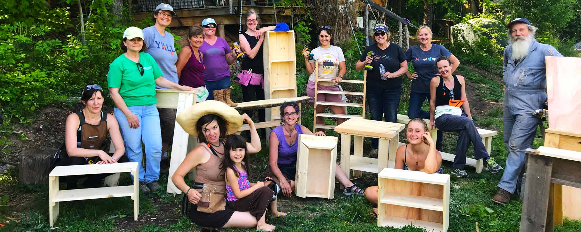 Women S Basic Carpentry And Woodworking Class 2020 Wild Abundance