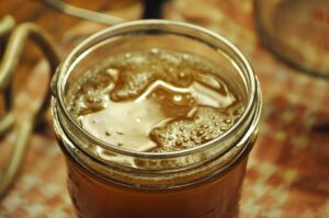 mead made from American persimmons