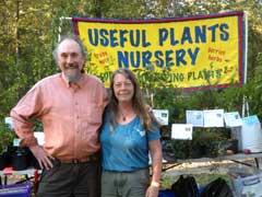 Useful plants nursery Chuck and Debbie