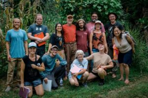 group of friends planning to buy land together