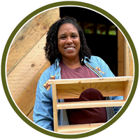 Deanna Women's Basic Carpentry Student