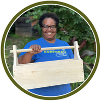 Leslie Women's Basic Carpentry Student