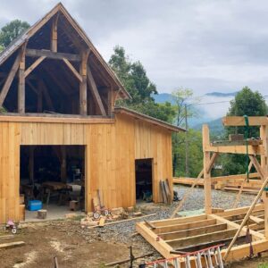Timber frame project