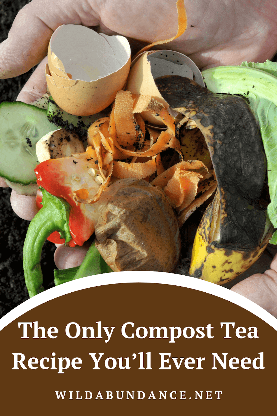 The only compost tea recipe you'll ever need