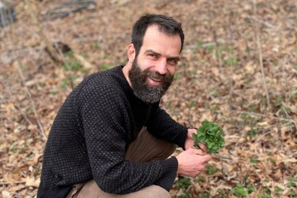 Justin Holt, lead instructor for Permaculture Design at Wild Abundance
