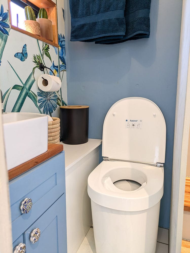 Composting Toilet in a Tiny House