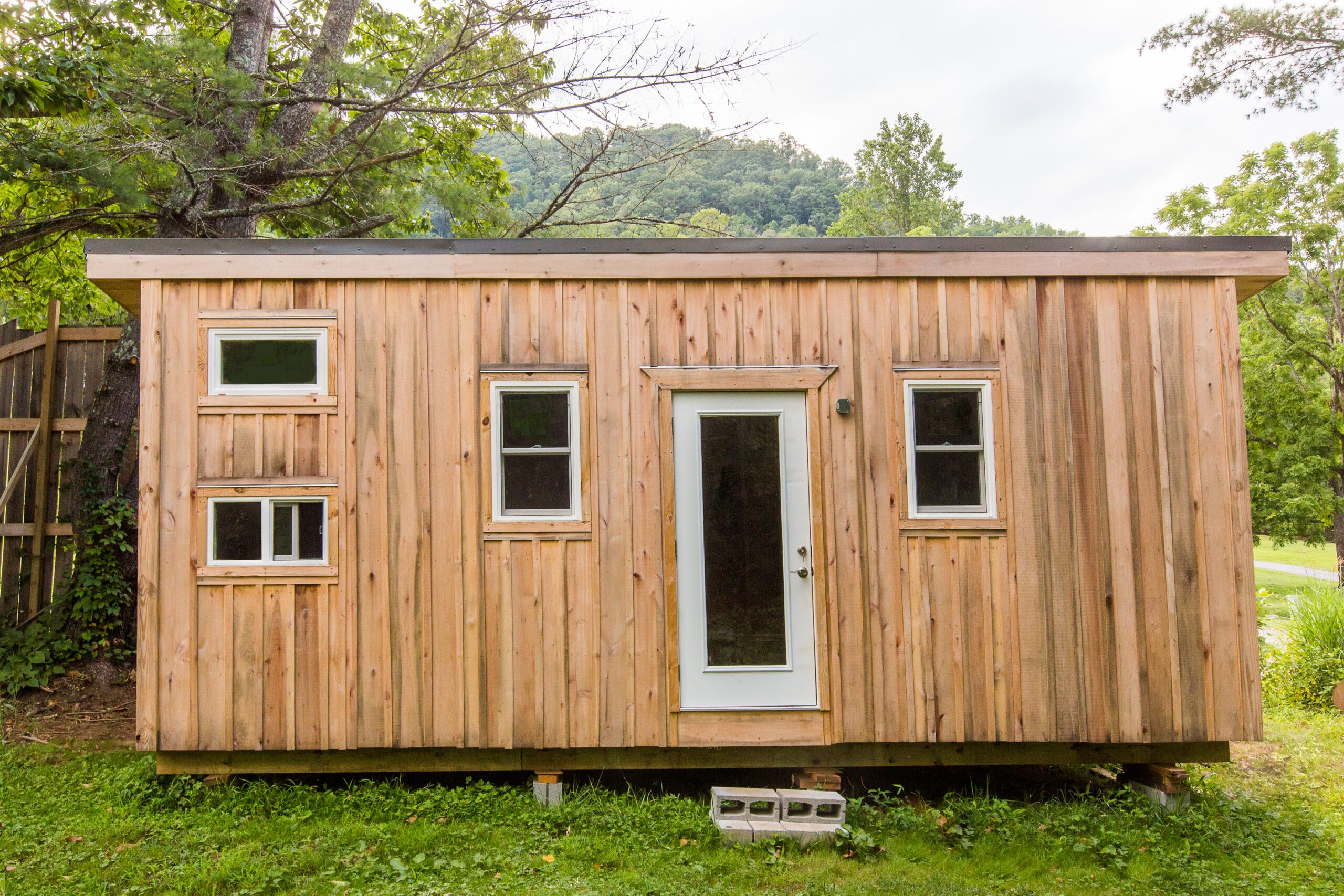 001_HeleneHouse-WildAbundance-TinyHouse-Plans-Finished-4month-©SarahTew2025